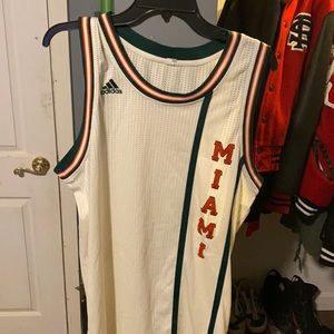Vintage Miami u basketball jersey